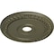 Ekena Millwork Wreath Ceiling Medallion (Fits Canopies up to 6"), 21 1/8"OD x 3 5/8"ID x 7/8"P, Painted Turtle CM21WRPTF - alternate 2